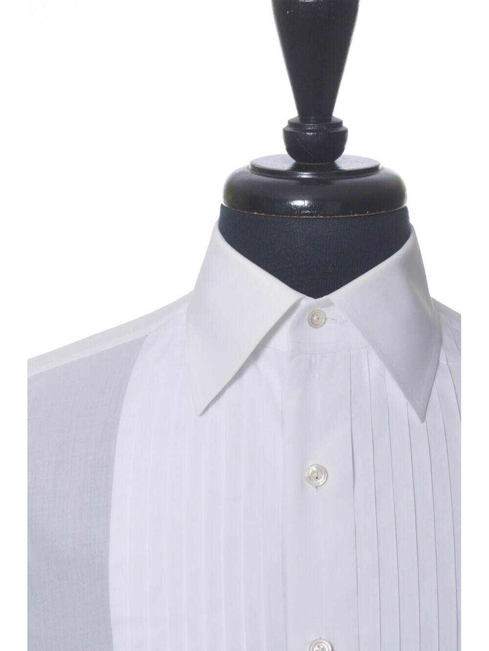 Tom Ford White French Cuff Tuxedo Shirt 16 37561